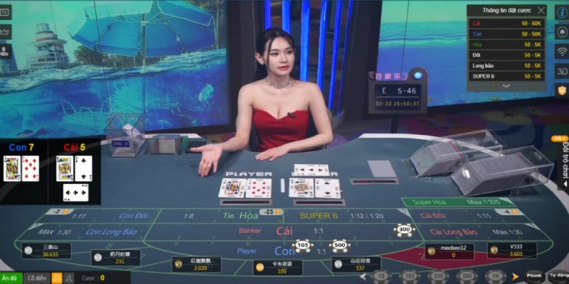 Baccarat Kubet và các lựa chọn cược trực tuyến cho người chơi